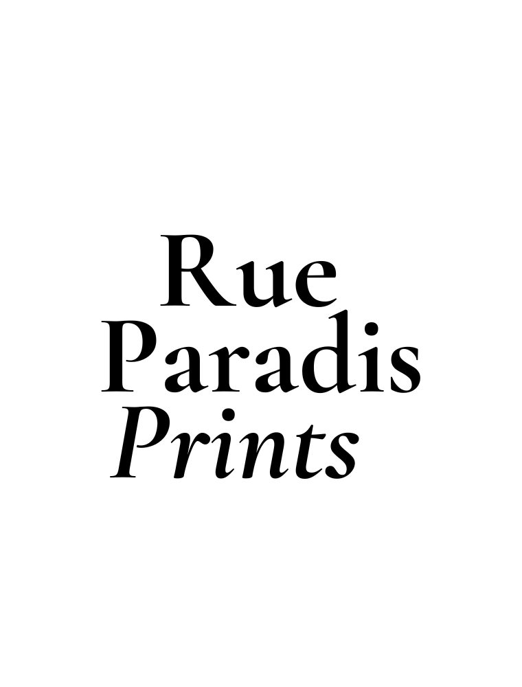 Rue Paradis Prints